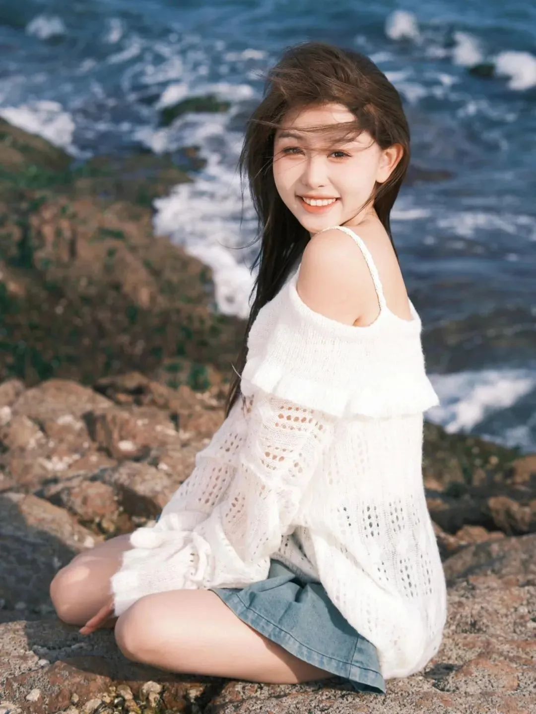 海边拍照秘籍大公开！普通女孩也能美出圈-第9张图片-风享汇
