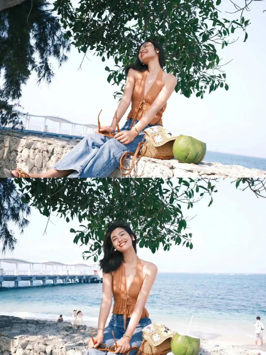 海边度假怎么拍?10个松弛感姿势,拍氛围感美照-第7张图片-风享汇 海边度假怎么拍?10个松弛感姿势,拍氛围感美照-第7张图片-风享汇