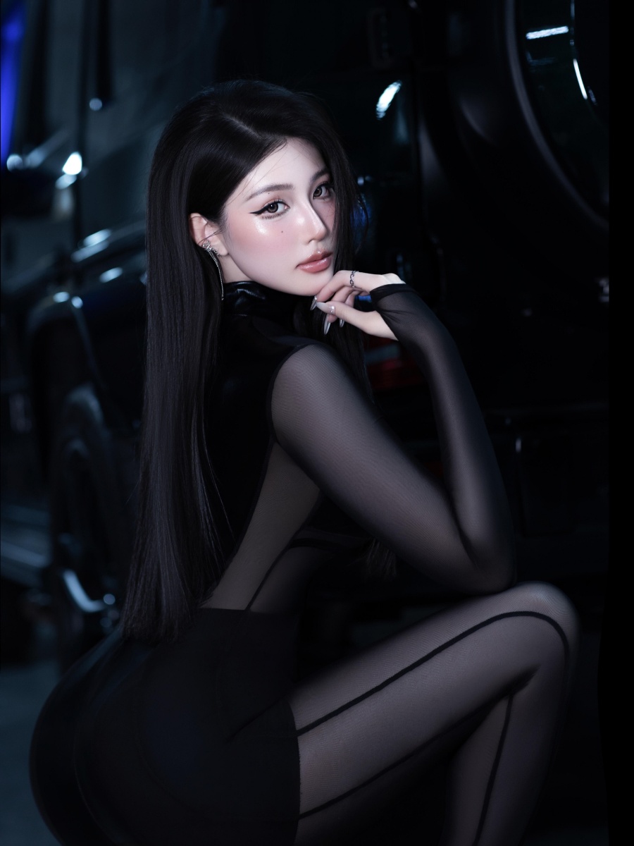 机车女郎，尽显冷艳诱惑风情-第7张图片-风享汇
