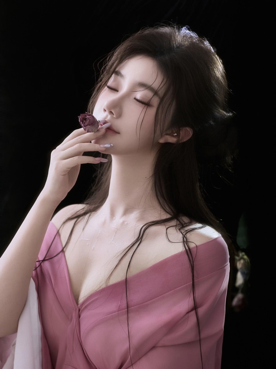 粉红少女东方韵味，清冷贵气千金感 ​​​-第3张图片-风享汇
