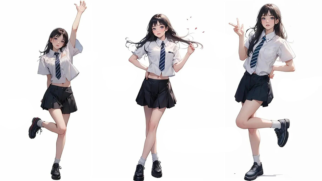 校园风万能拍照姿势，轻松get元气少女-第1张图片-风享汇