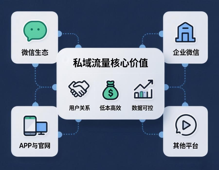 私域是微信吗？深度剖析私域流量核心价值与载体！-第1张图片-风享汇