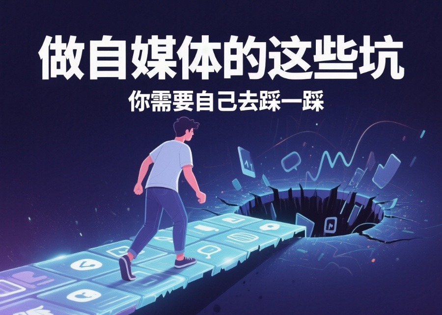 做自媒体的这些坑，你需要自己去踩一踩-第1张图片-风享汇