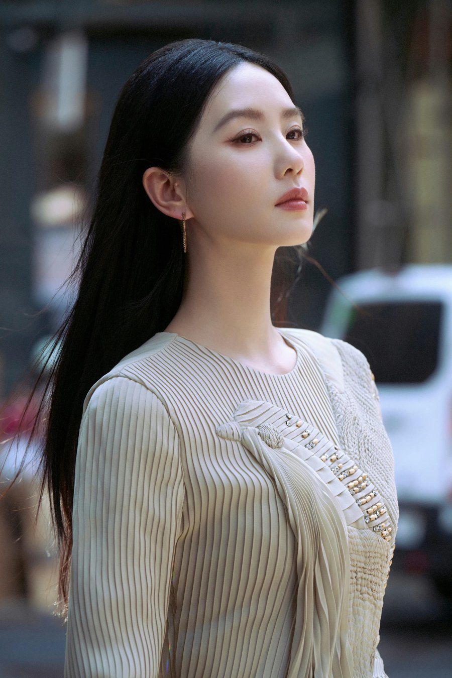 刘诗诗纽约街拍，优雅自信的女明星-第6张图片-风享汇