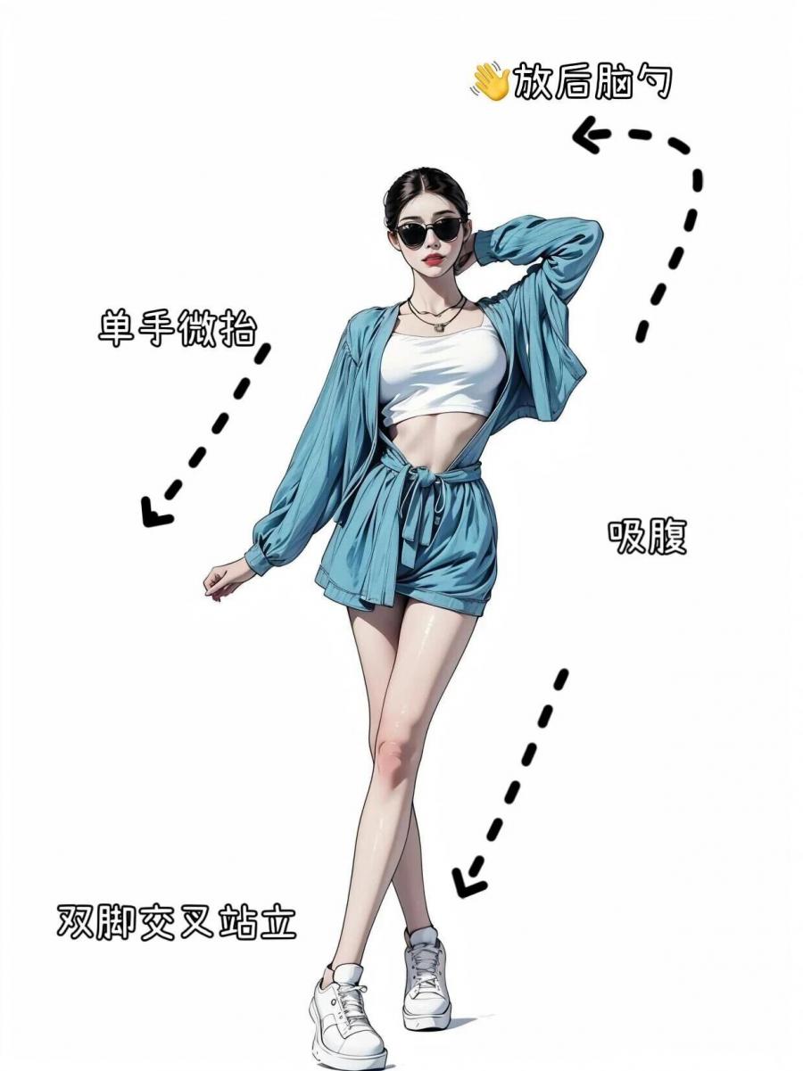 小姐姐8个出片王炸姿势,轻松拿捏氛围感美照-第7张图片-风享汇 小姐姐8个出片王炸姿势,轻松拿捏氛围感美照-第7张图片-风享汇