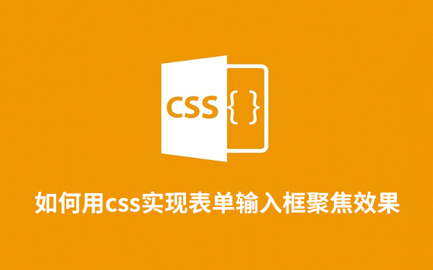 如何用css实现表单输入框聚焦效果-第1张图片-风享汇
