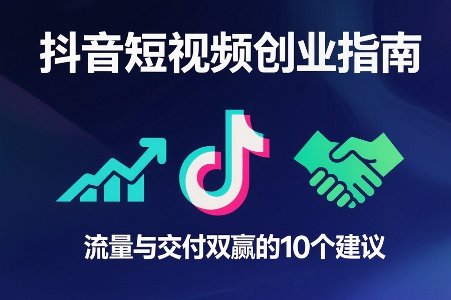 抖音短视频创业指南:流量与交付双赢的10个建议-第1张图片-风享汇 抖音短视频创业指南:流量与交付双赢的10个建议-第1张图片-风享汇