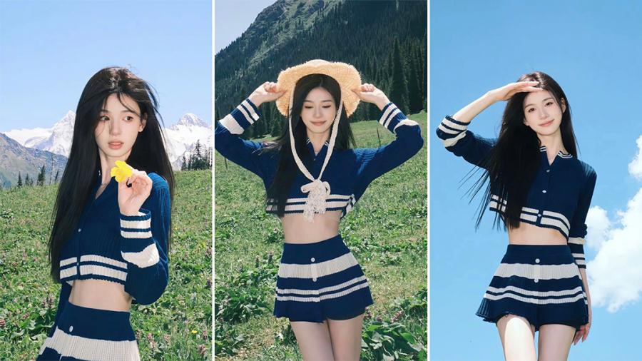 山野出片指南|6个摆姿公式,轻松拿捏清新氛围感-第1张图片-风享汇 山野出片指南|6个摆姿公式,轻松拿捏清新氛围感-第1张图片-风享汇