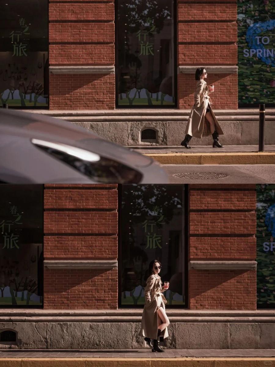 秋冬9个风衣街拍姿势，让你拍出杂志级时尚感-第7张图片-风享汇