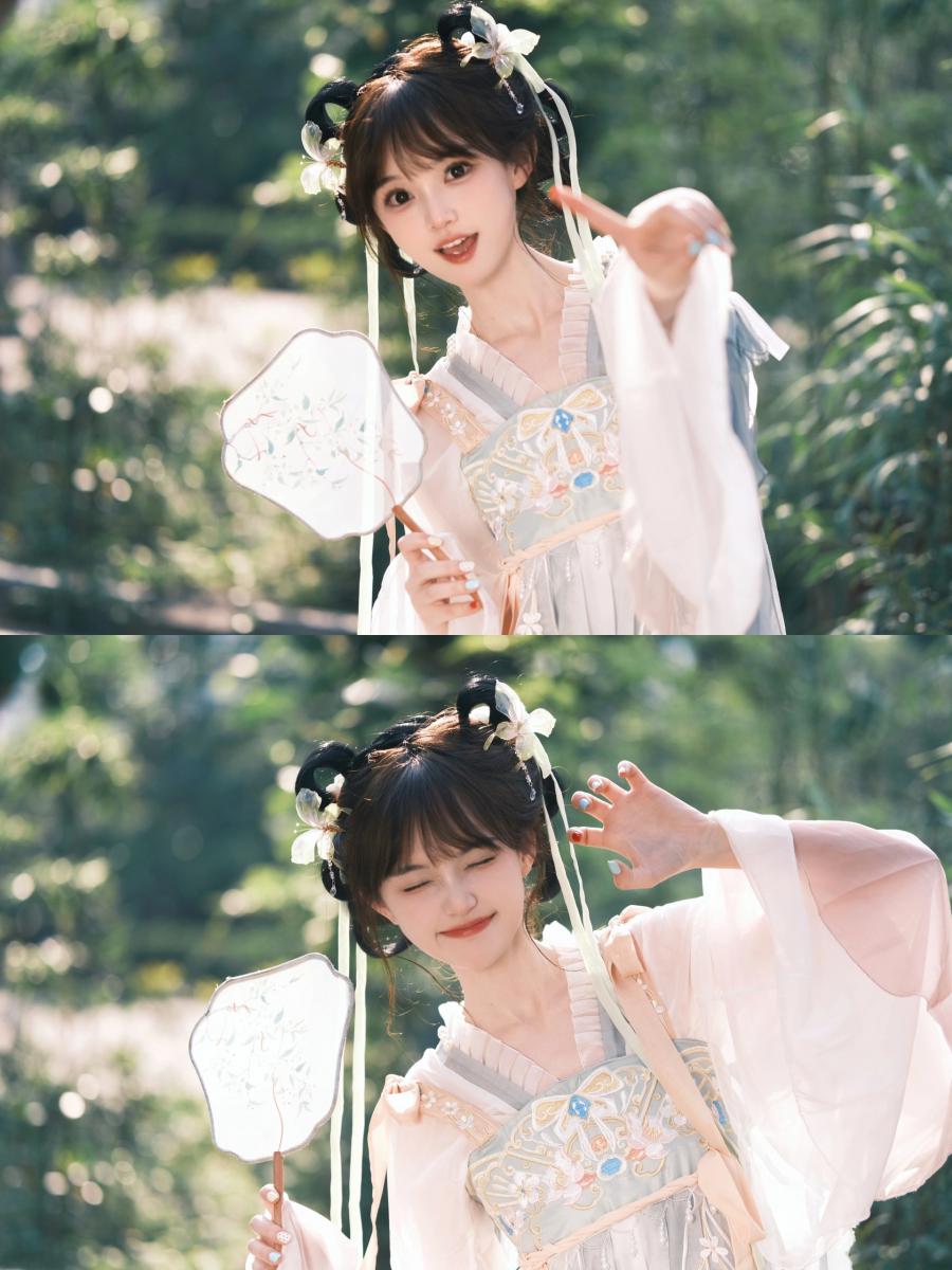 汉服拍照摆姿大全，轻松拍出古灵精怪的国风大片-第10张图片-风享汇