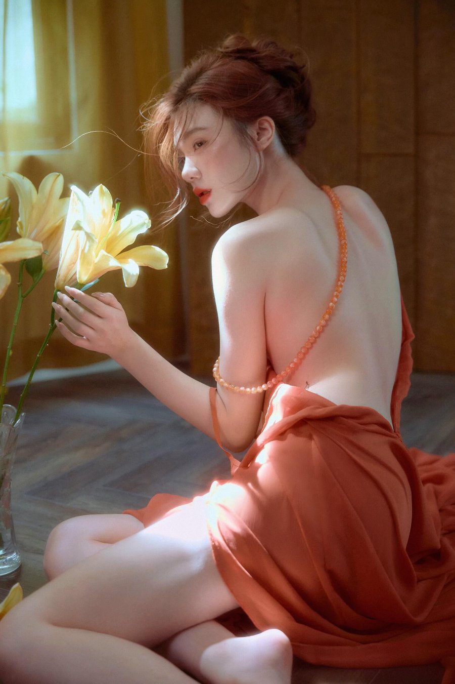 光影纯欲氛围感轻私房，美得很安静～-第1张图片-风享汇