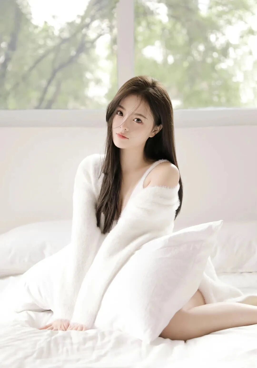 纯欲风居家写真｜8个姿势，在家拍出杂志级大片-第2张图片-风享汇