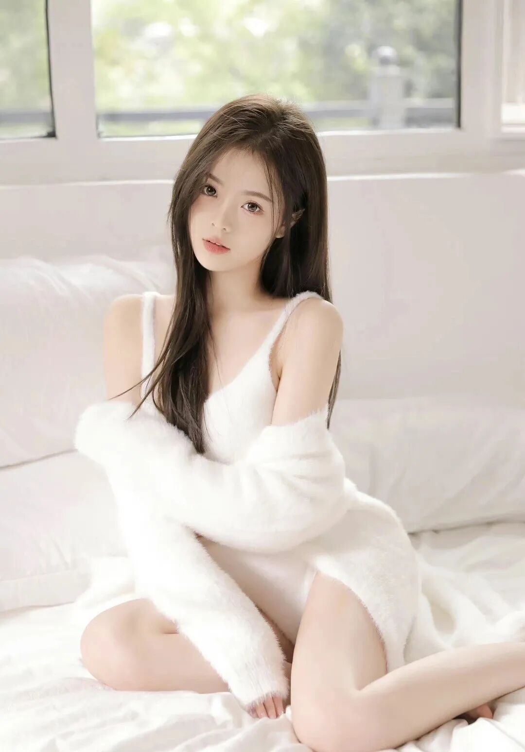 纯欲风居家写真｜8个姿势，在家拍出杂志级大片-第8张图片-风享汇