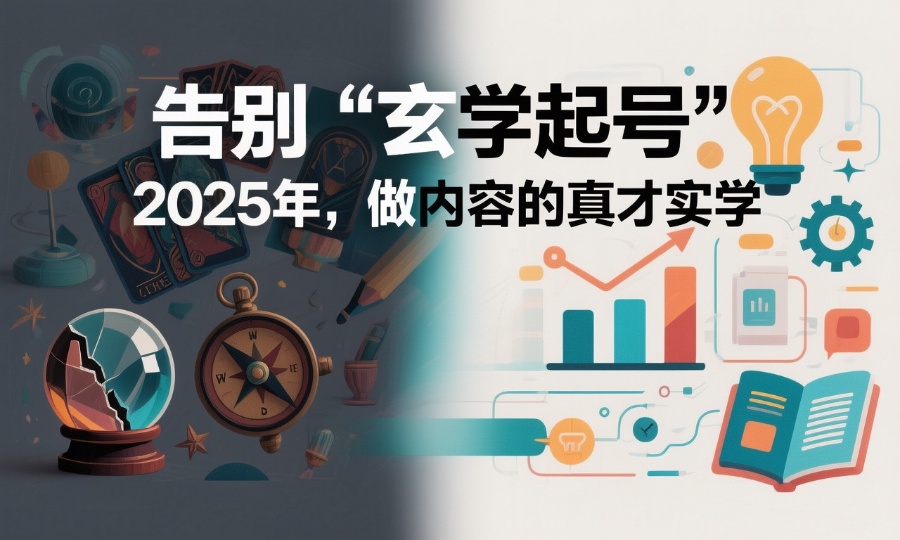 告别“玄学起号”:2025年,做内容的真才实学-第1张图片-风享汇 告别“玄学起号”:2025年,做内容的真才实学-第1张图片-风享汇