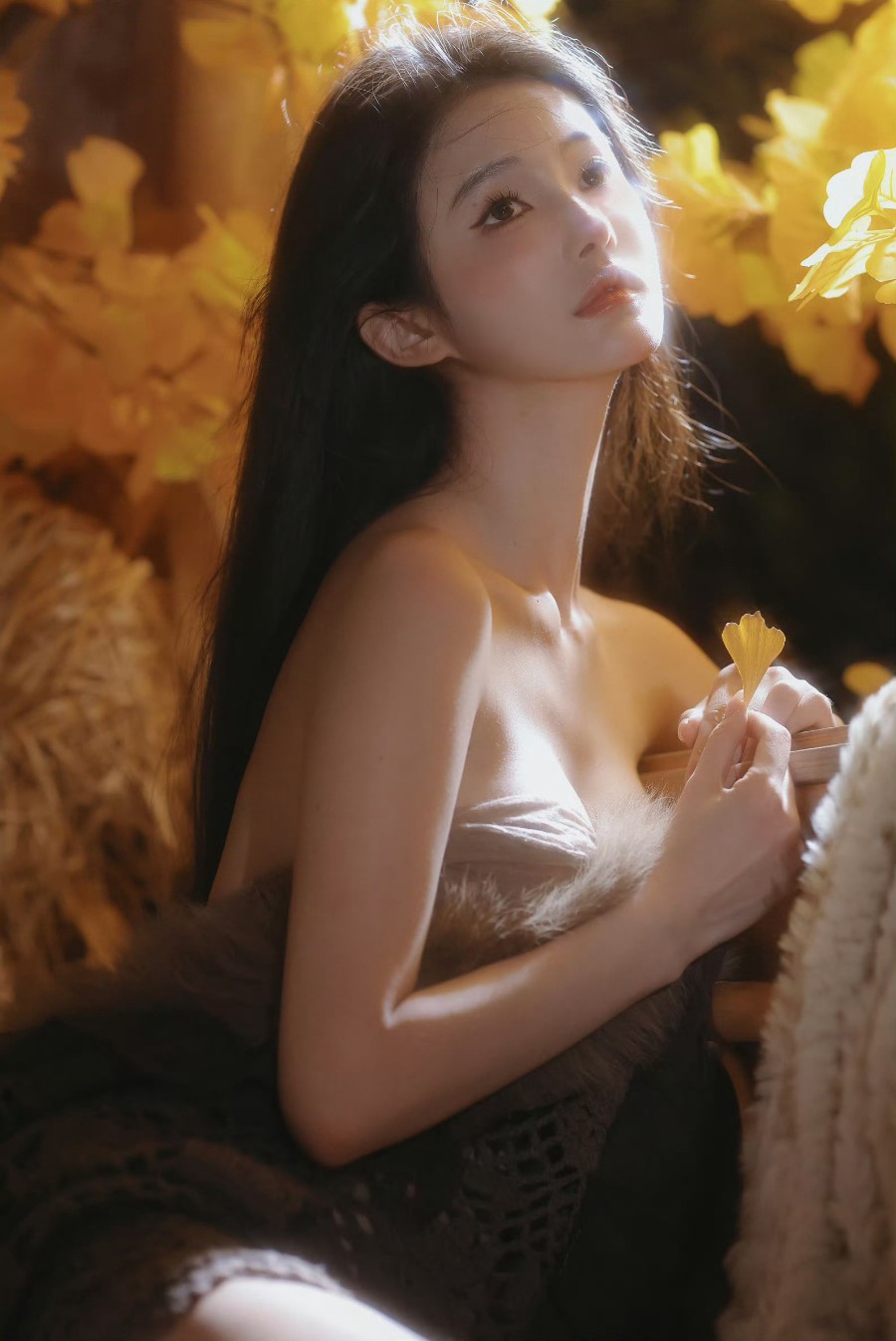 秋 · 意境之美复古人像写真-第16张图片-风享汇