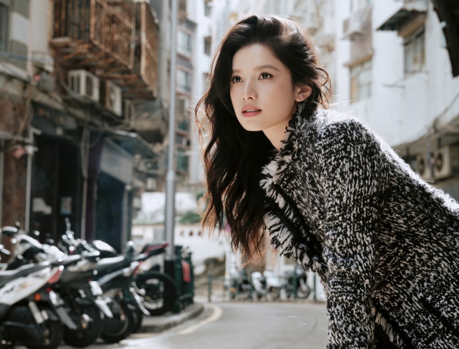 张婧仪，都市深巷里的松弛风尚-第14张图片-风享汇