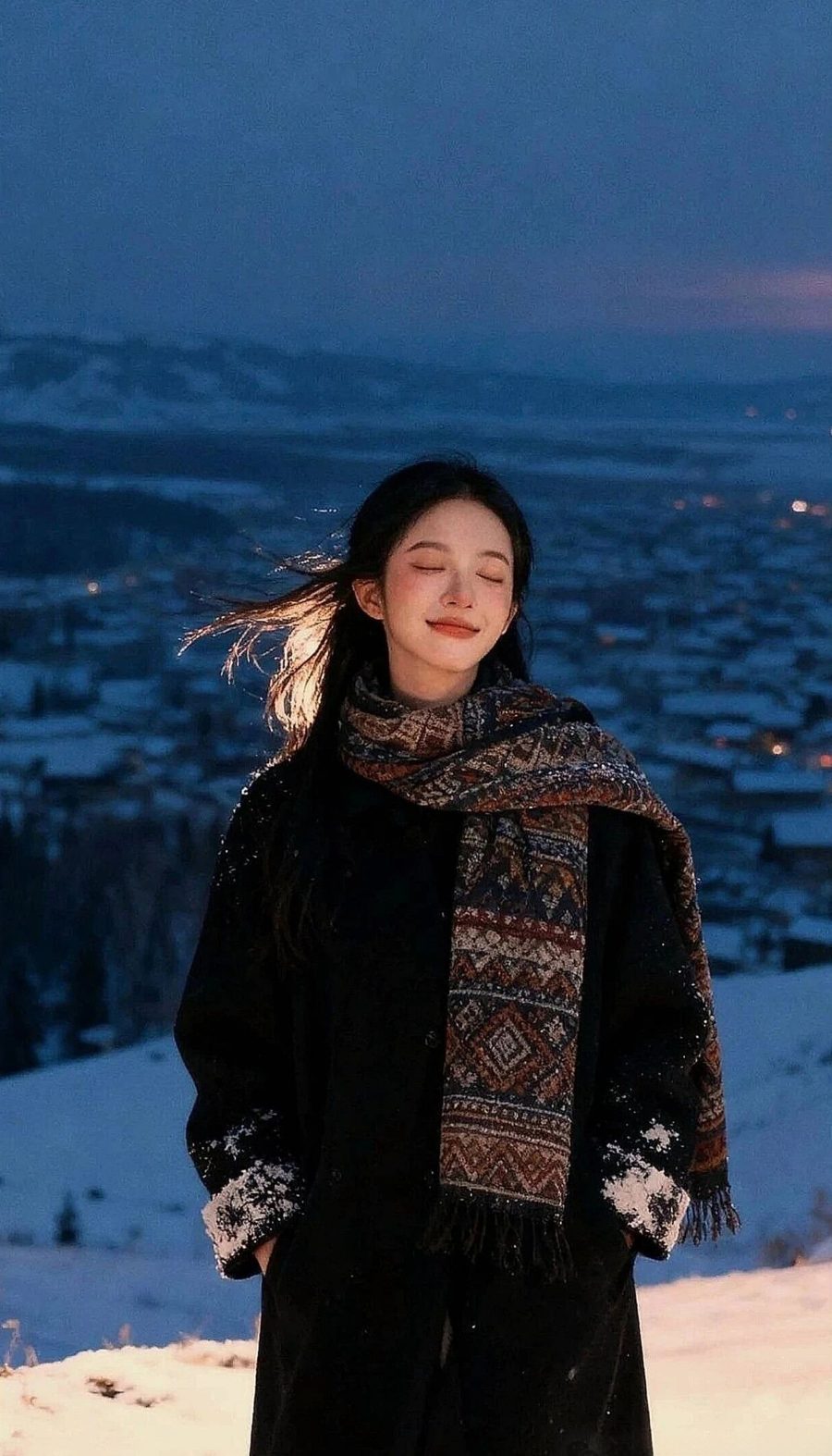 雪天氛围照:8个姿势把冷冬暖成故事-第5张图片-风享汇 雪天氛围照:8个姿势把冷冬暖成故事-第5张图片-风享汇