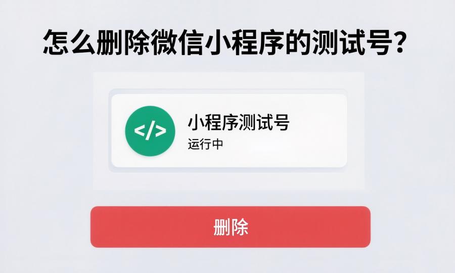 怎么删除微信小程序的测试号?-第1张图片-风享汇 怎么删除微信小程序的测试号?-第1张图片-风享汇