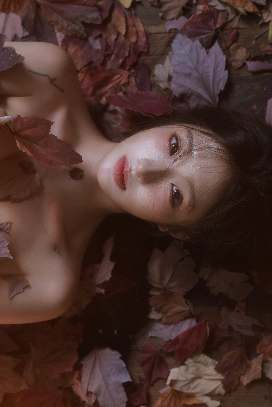 暖冬光影柔美交错，长发少女写真-第15张图片-风享汇