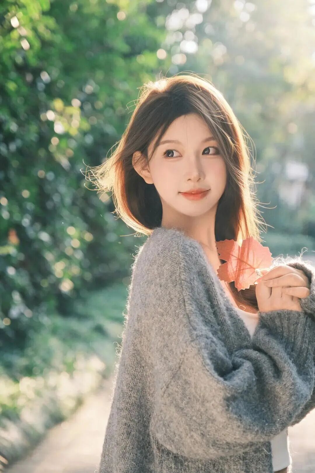 冬日暖阳拍照：8 个松弛感摆姿，秒出温柔氛围片-第4张图片-风享汇