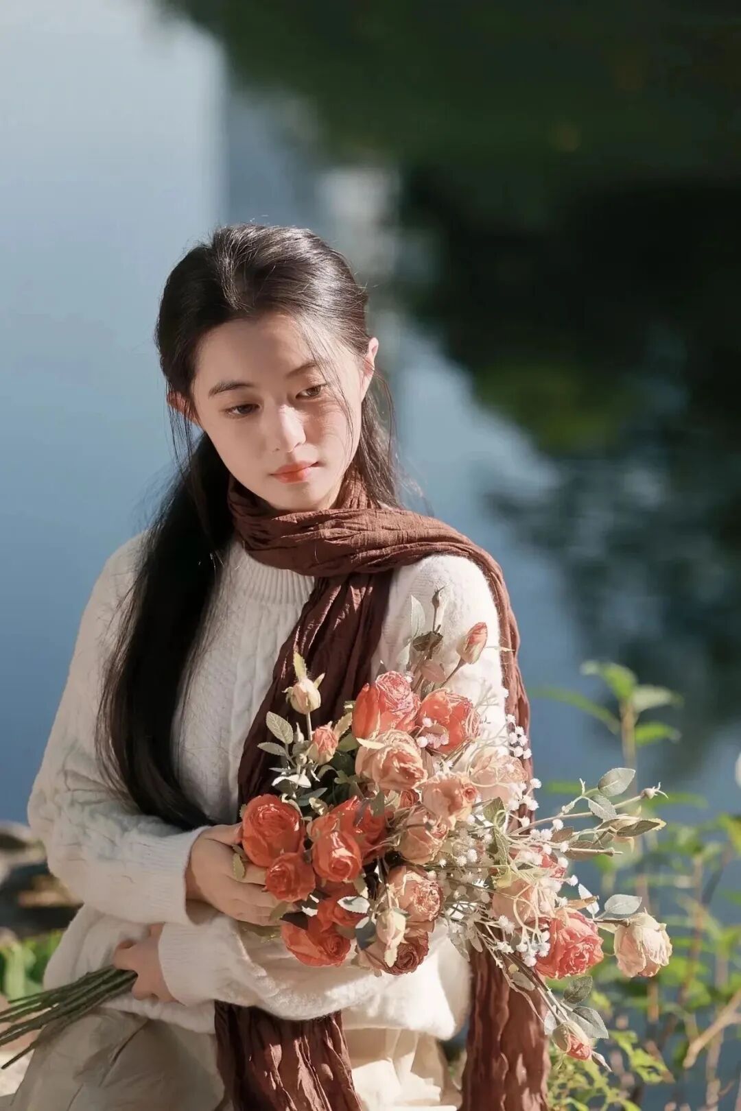 冬日暖阳：7个松弛感摆姿，拍一次美一次-第5张图片-风享汇