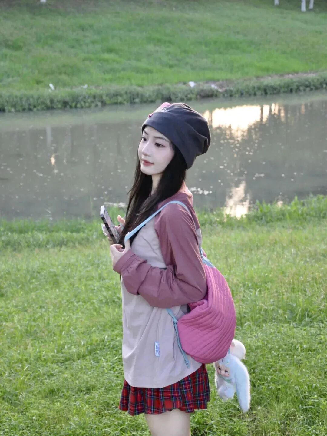 普通穿搭秒变公园青春片！9个摆姿公式直接抄-第4张图片-风享汇