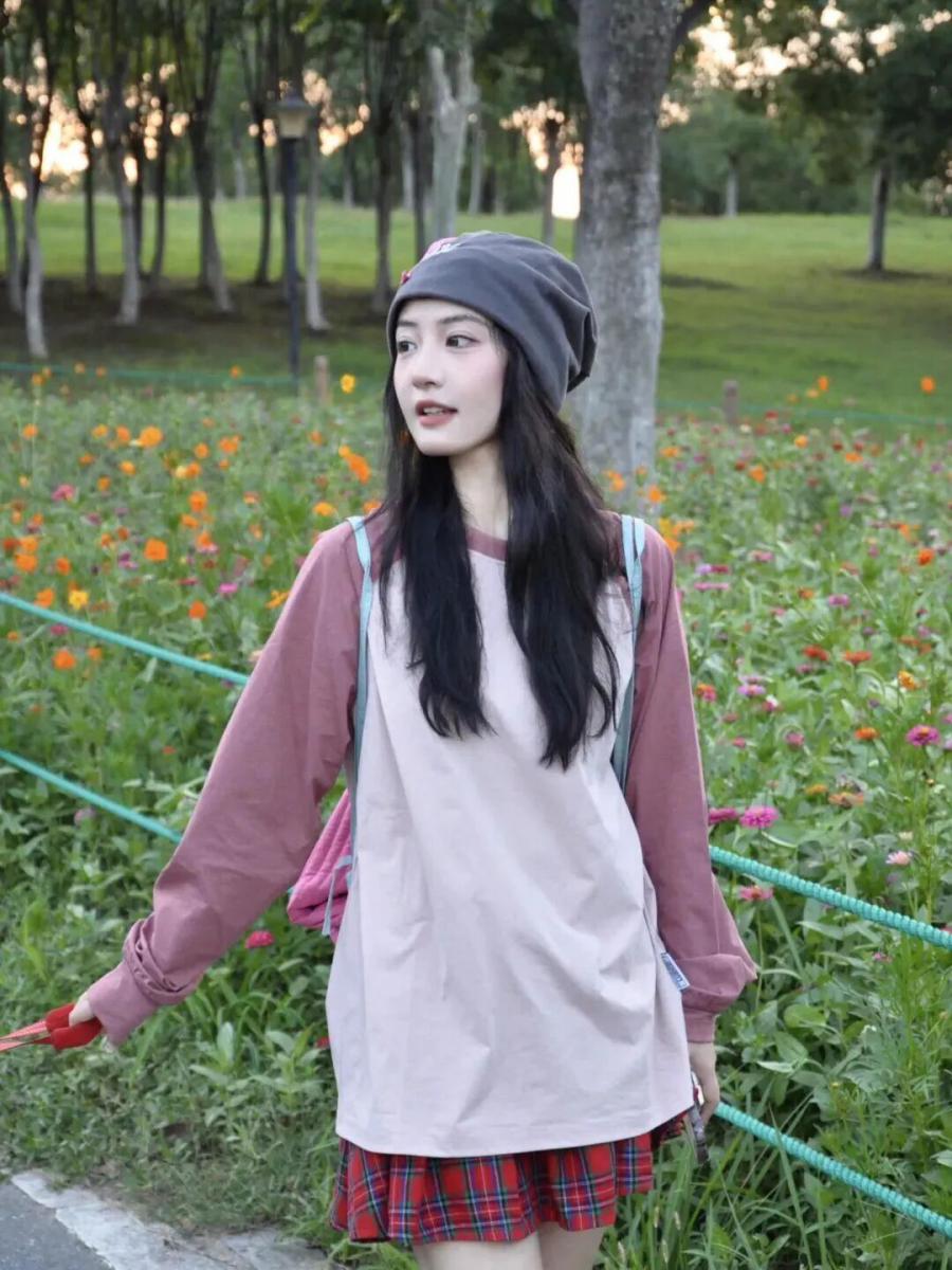 普通穿搭秒变公园青春片！9个摆姿公式直接抄-第3张图片-风享汇