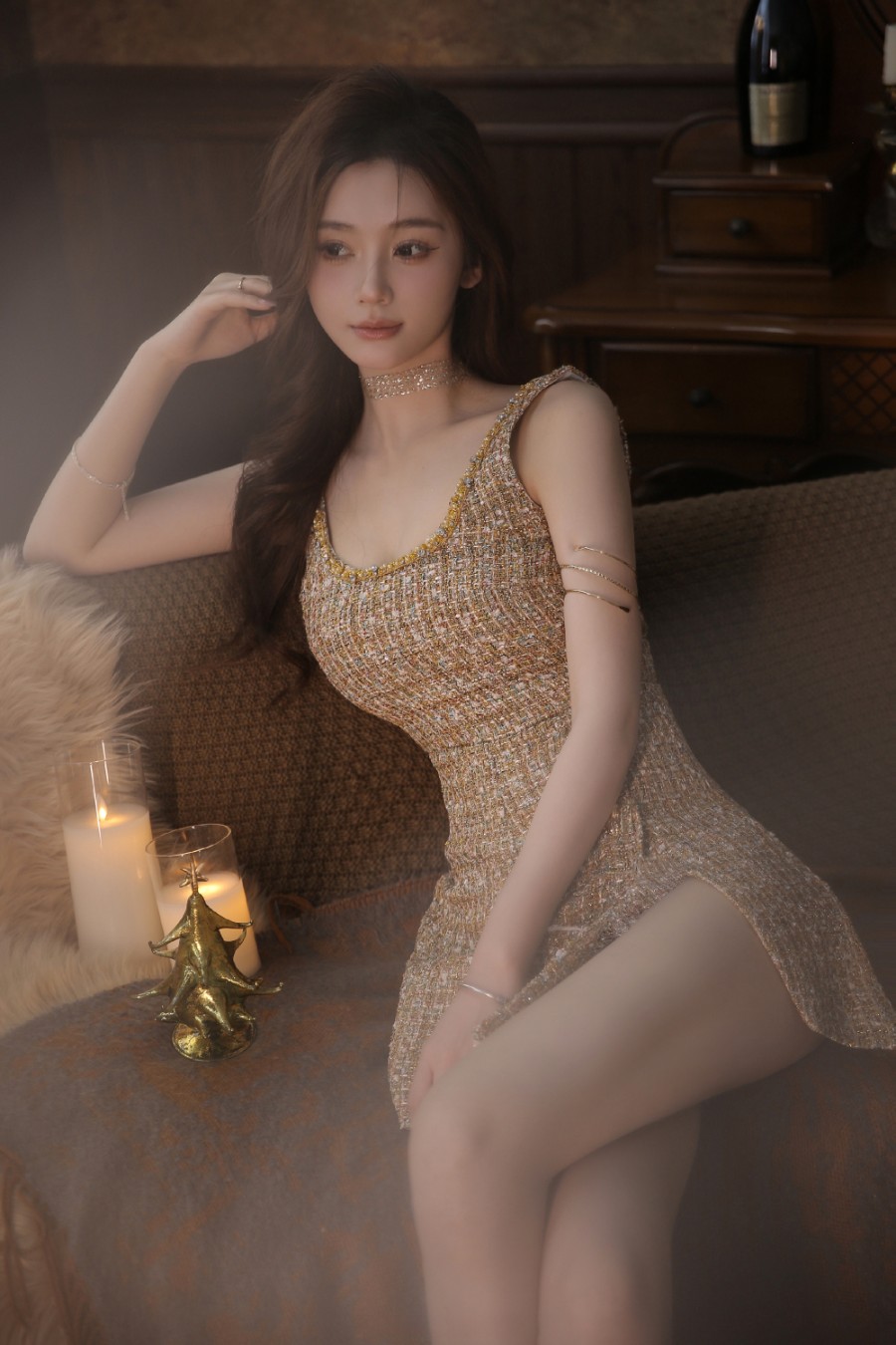 金缕流光，奢雅佳人-第3张图片-风享汇