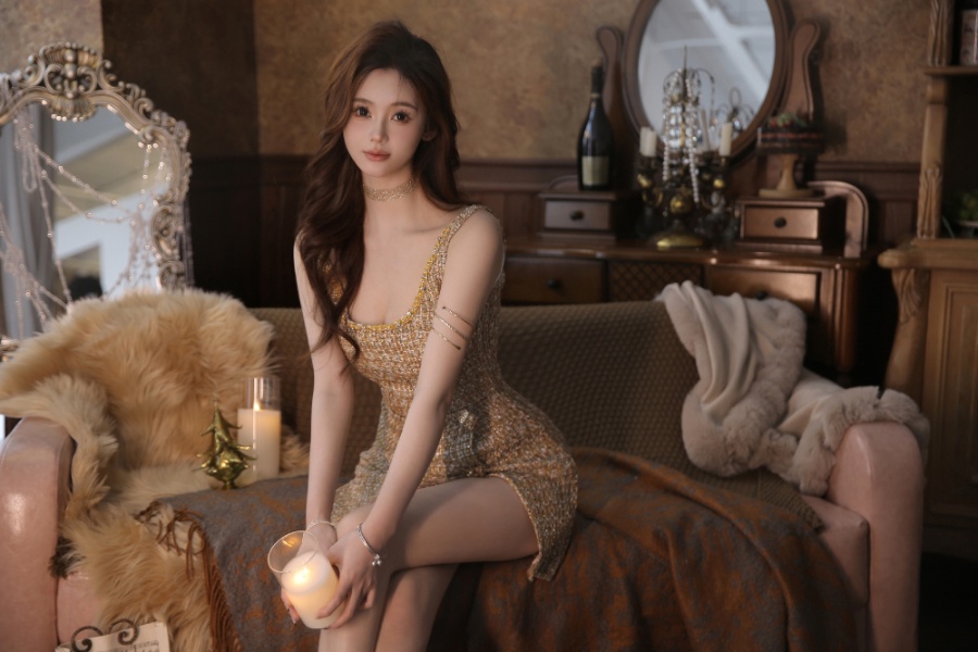金缕流光，奢雅佳人-第7张图片-风享汇