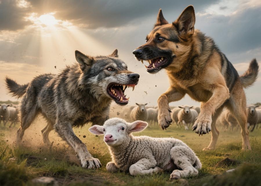 恶狼袭羊-第1张图片-风享汇