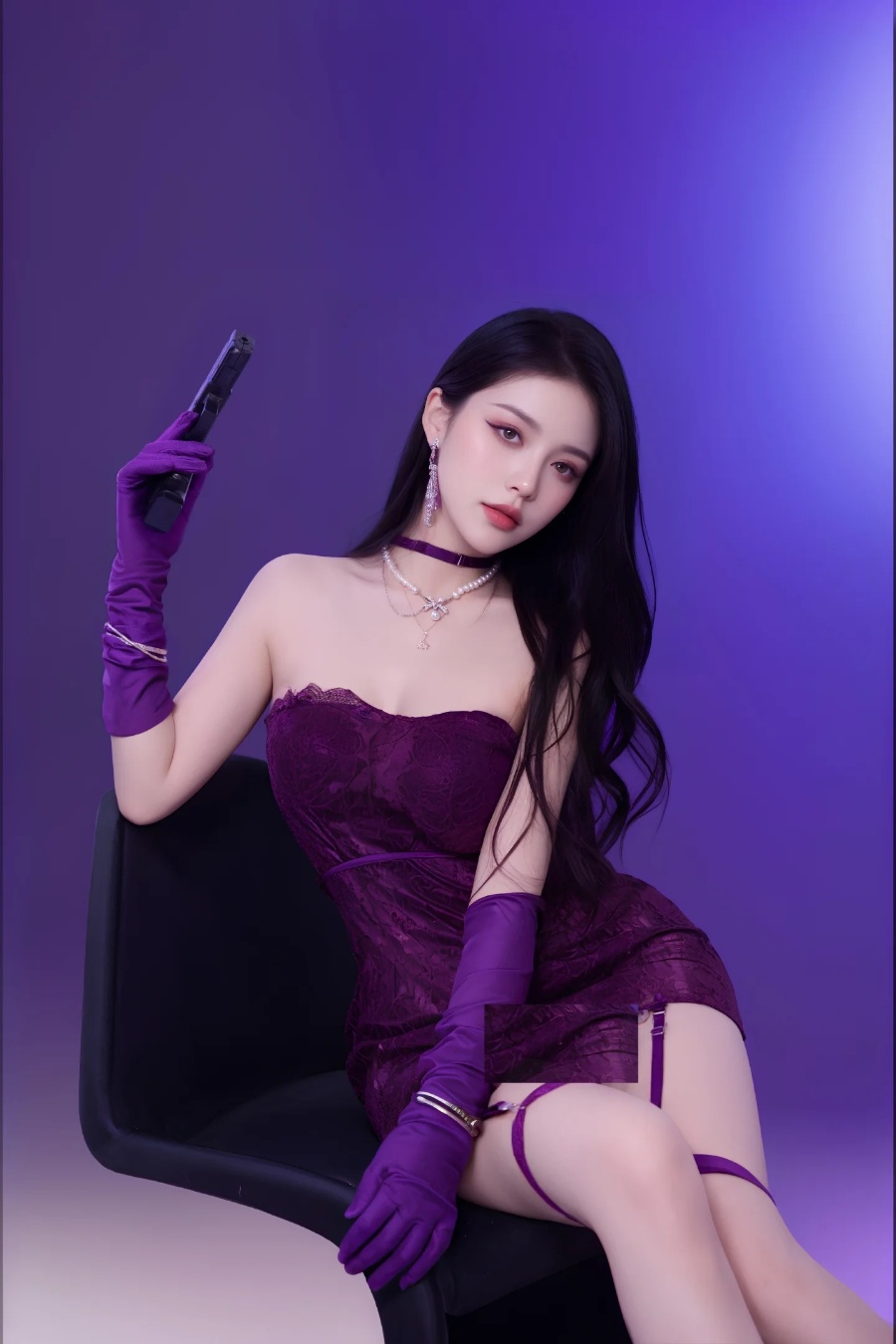 ‌紫魅佳人，高级感御姐范-第2张图片-风享汇