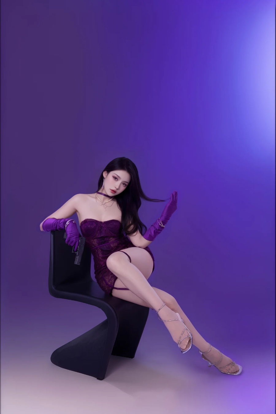 ‌紫魅佳人，高级感御姐范-第5张图片-风享汇
