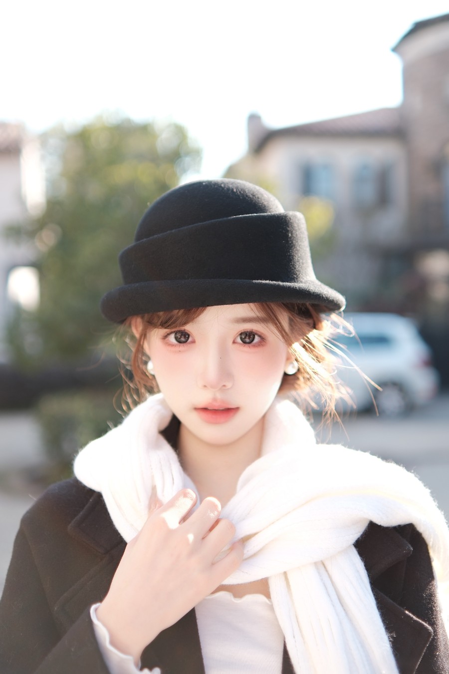 冬日清冷写真:9个松弛感动作,拍出温柔氛围感-第2张图片-风享汇 冬日清冷写真:9个松弛感动作,拍出温柔氛围感-第2张图片-风享汇