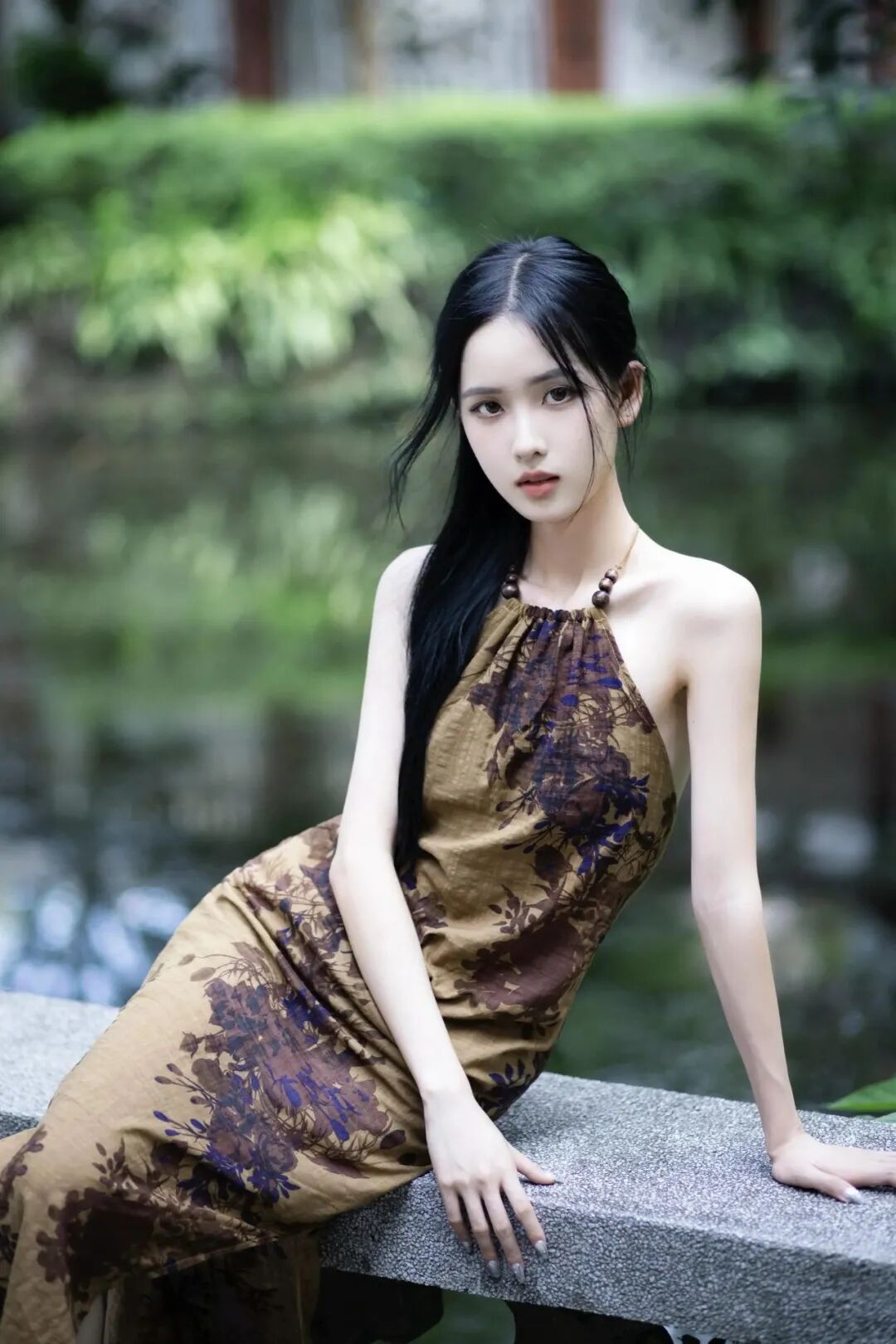 江南晨雾风，4个姿势拍出情绪清冷感人像-第3张图片-风享汇