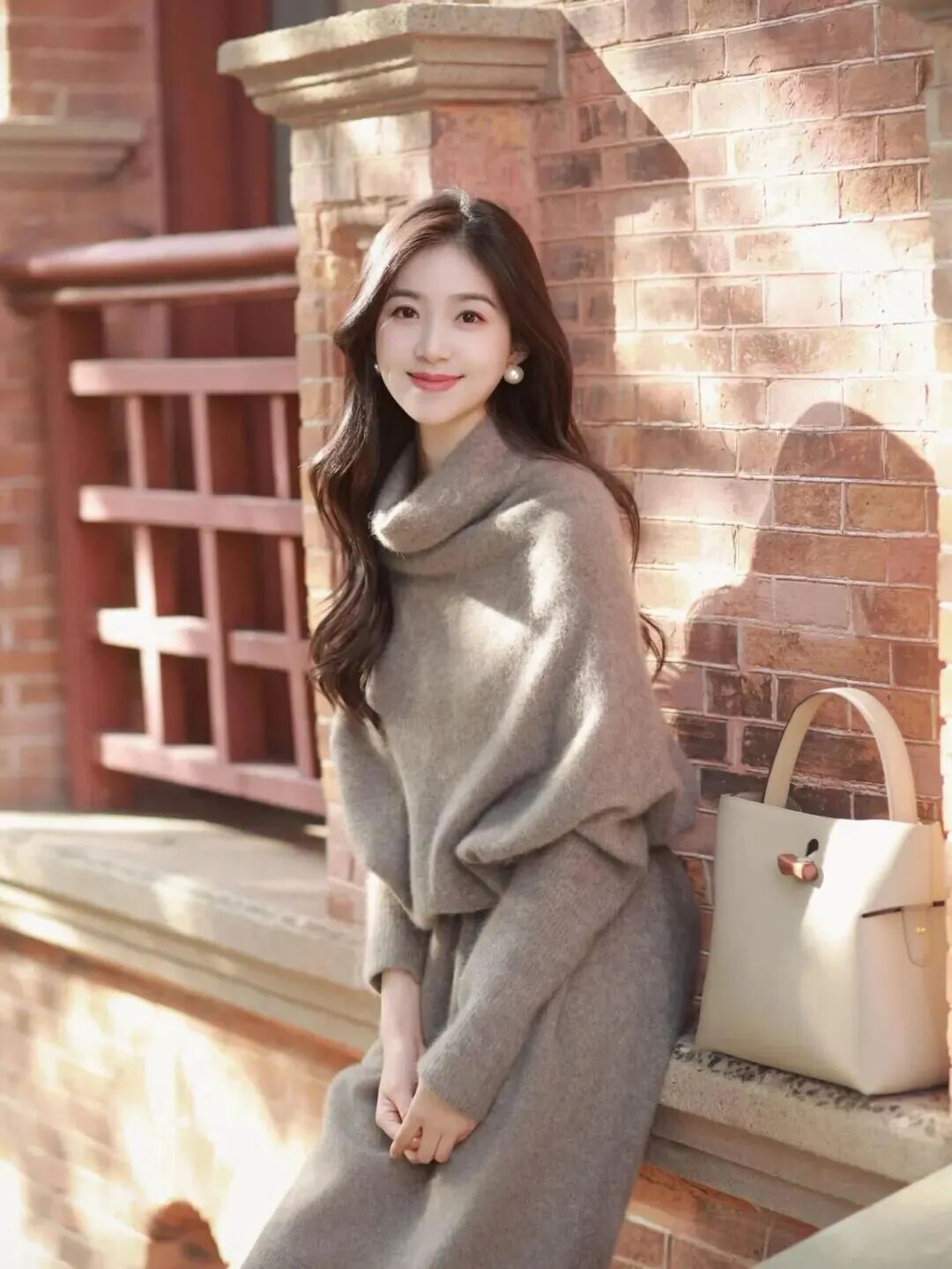 冬日氛围感｜9个出片姿势，轻松拿捏温柔松弛感-第2张图片-风享汇