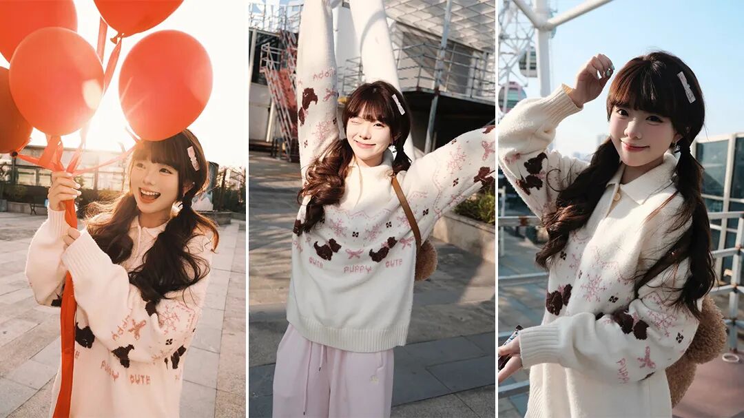 8个元气拍照姿势，教你拿捏软萌少女氛围感-第1张图片-风享汇