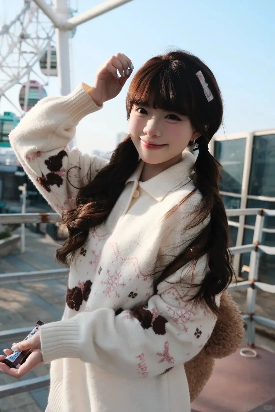 8个元气拍照姿势，教你拿捏软萌少女氛围感-第6张图片-风享汇