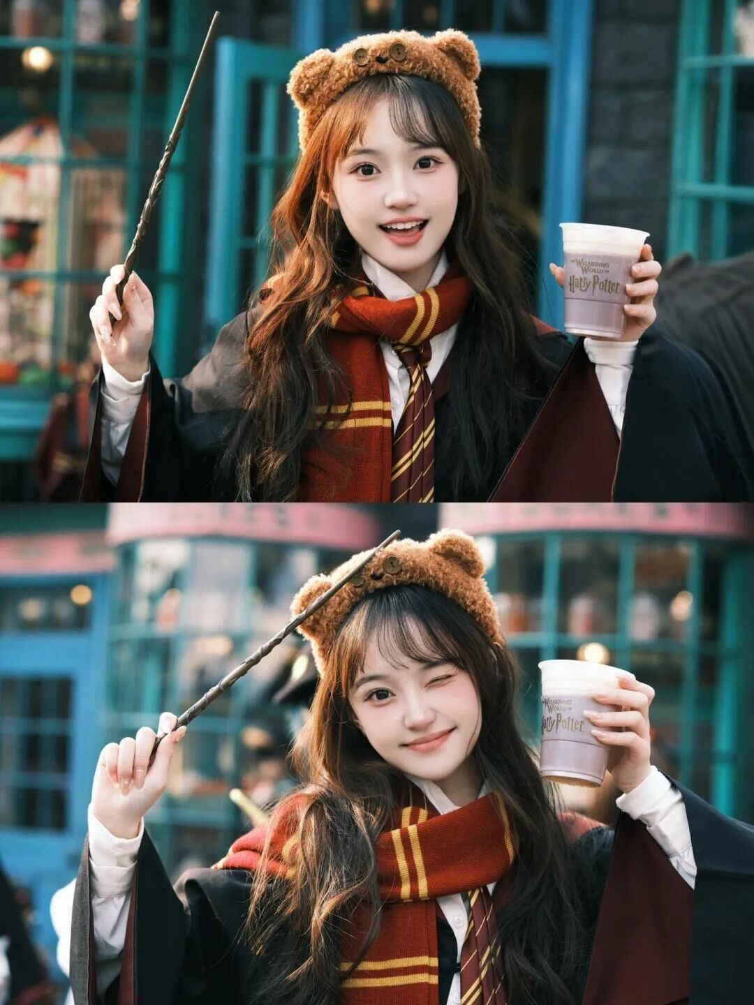 告别环球影城游客照!霍格沃茨这样拍超有代入感-第5张图片-风享汇 告别环球影城游客照!霍格沃茨这样拍超有代入感-第5张图片-风享汇