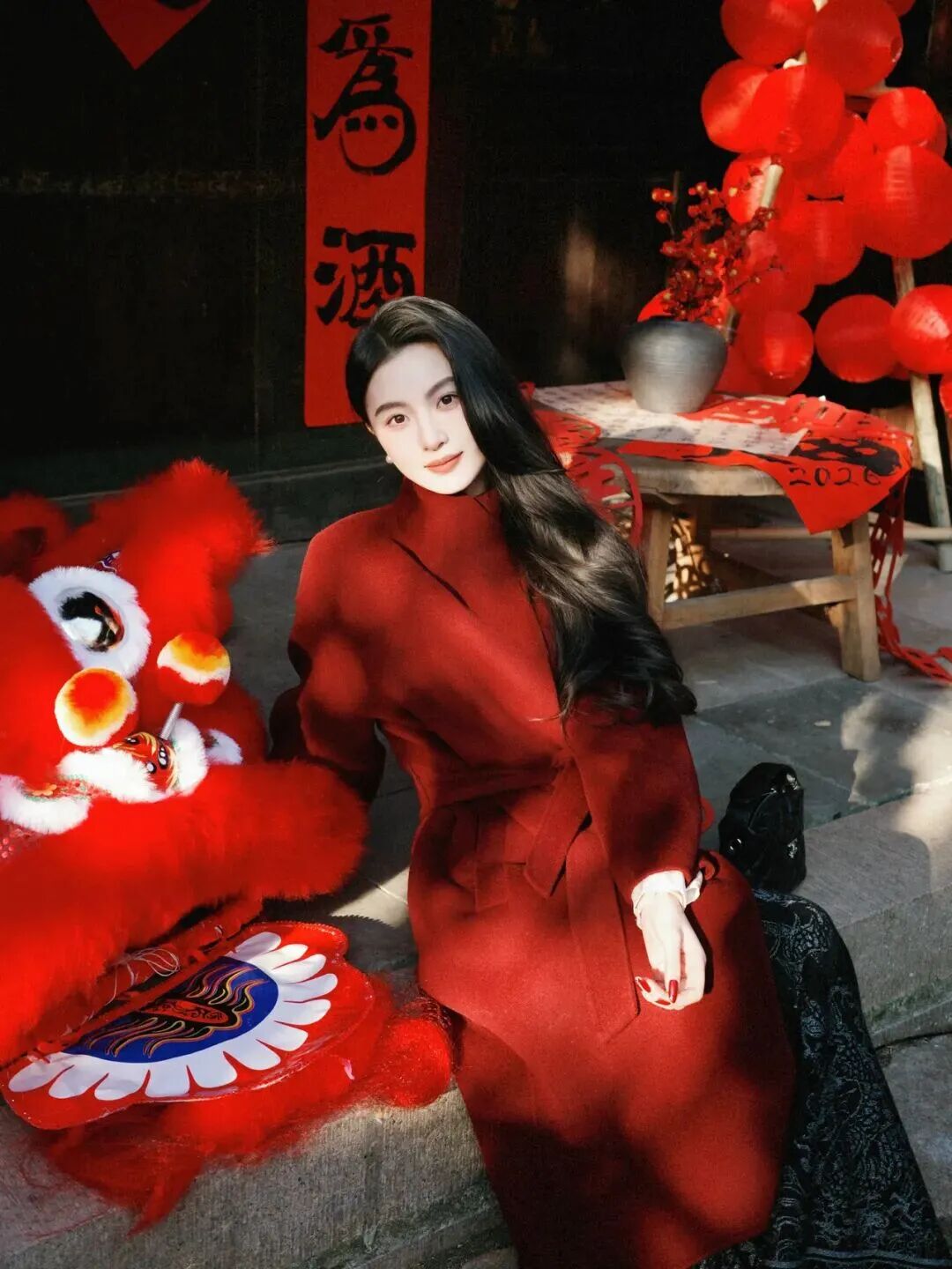 过年穿大衣怎么拍？教你拍出气质慵懒年味大片-第8张图片-风享汇