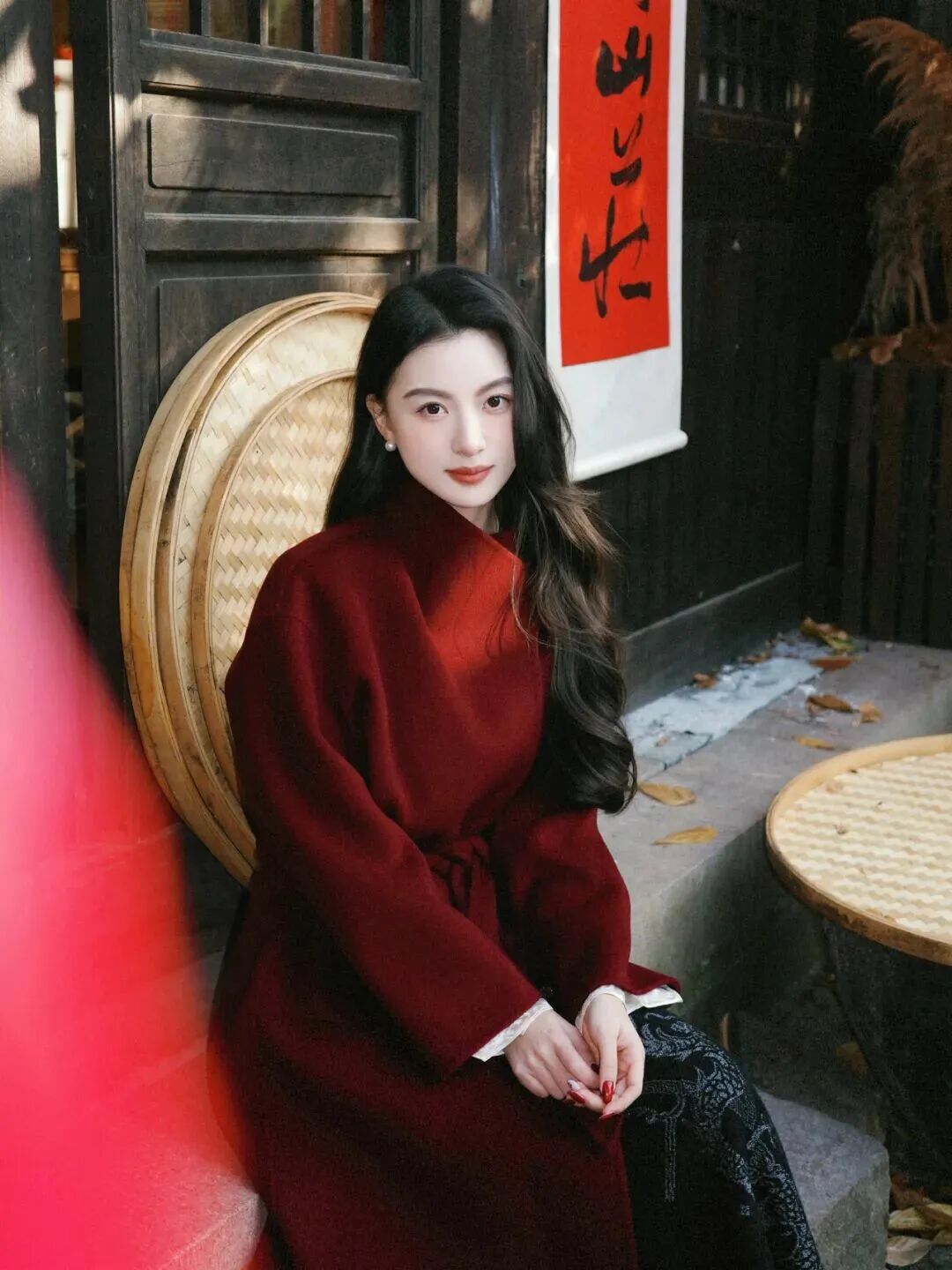 过年穿大衣怎么拍？教你拍出气质慵懒年味大片-第9张图片-风享汇