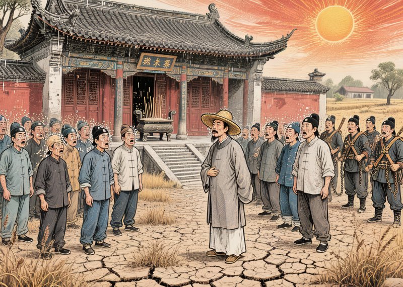 张济巧计求雨-第1张图片-风享汇 张济巧计求雨-第1张图片-风享汇