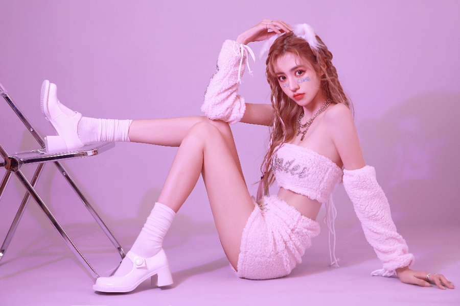 猫耳萌系少女，邂逅粉色浪漫之境-第5张图片-风享汇