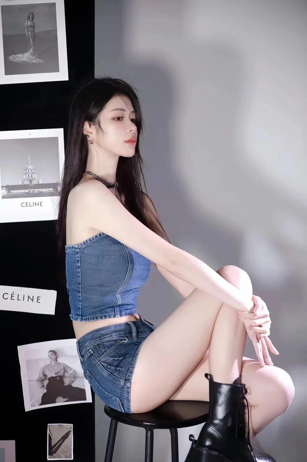 时尚牛仔风拍照，这样拍得高级又好看-第5张图片-风享汇