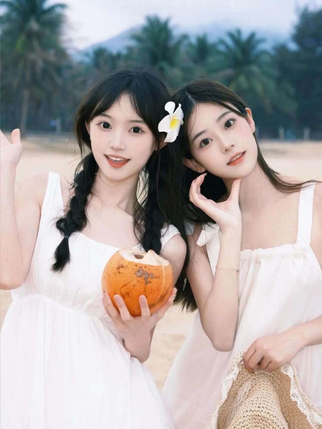 闺蜜海边双人照｜9个出片技巧，告别游客照-第5张图片-风享汇