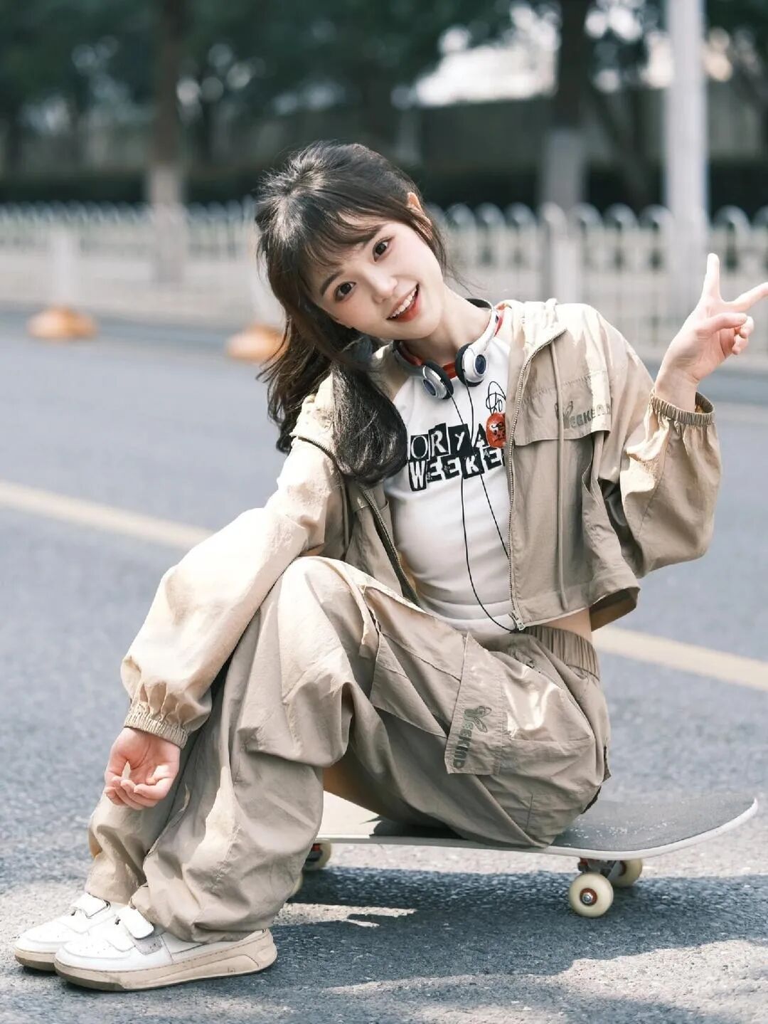 运动风拍照指南｜跟着滑板少女 get 元气大片-第5张图片-风享汇