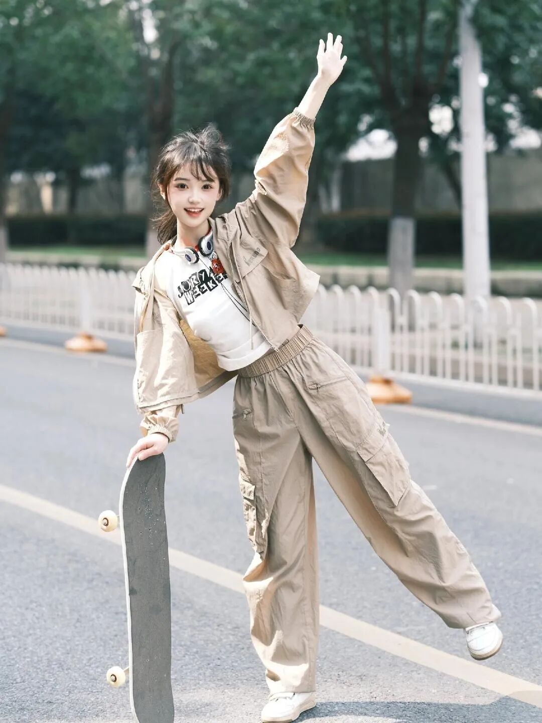 运动风拍照指南｜跟着滑板少女 get 元气大片-第9张图片-风享汇