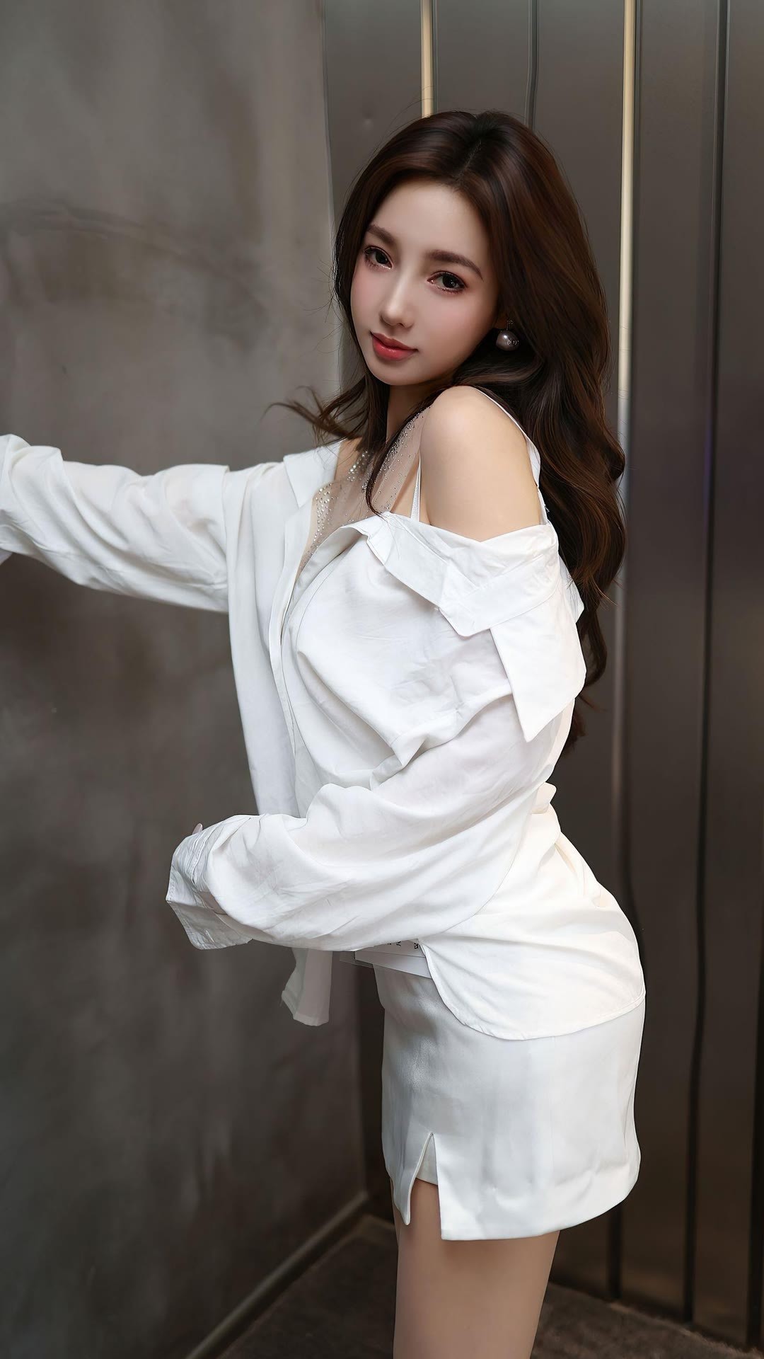 白衫映佳人纯欲风，柔美风姿-第12张图片-风享汇