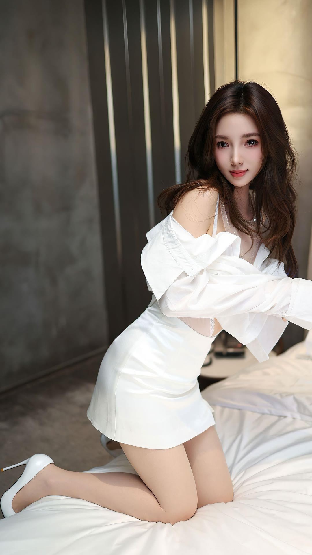 白衫映佳人纯欲风，柔美风姿-第9张图片-风享汇