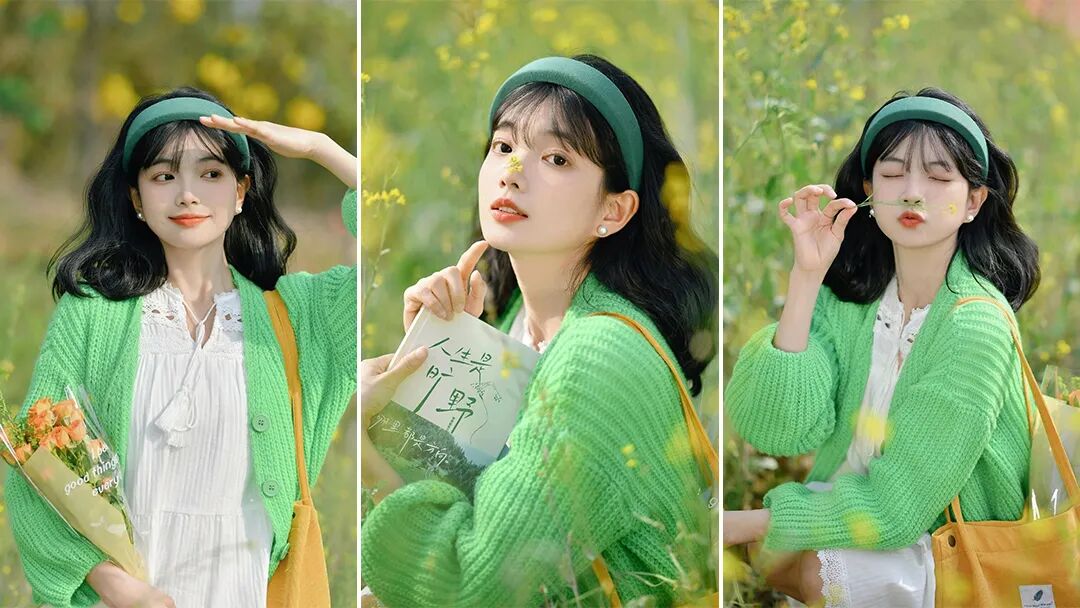 油菜花人像拍照攻略:把春天拍成治愈系画报-第1张图片-风享汇 油菜花人像拍照攻略:把春天拍成治愈系画报-第1张图片-风享汇