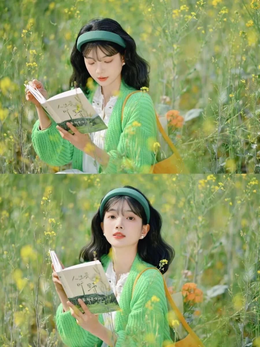 油菜花人像拍照攻略:把春天拍成治愈系画报-第2张图片-风享汇 油菜花人像拍照攻略:把春天拍成治愈系画报-第2张图片-风享汇